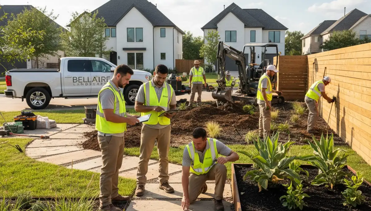 Houston, TX landscaping service for residential and commercial outdoor maintenance