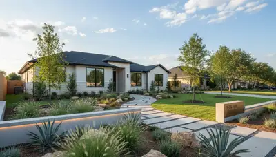 Landscaping service in Houston, TX for residential and commercial outdoor maintenance