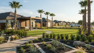 Houston, TX landscaping services for residential and commercial property maintenance