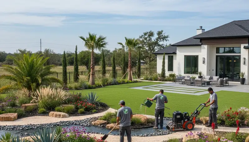 Houston, TX landscaping services for residential and commercial properties