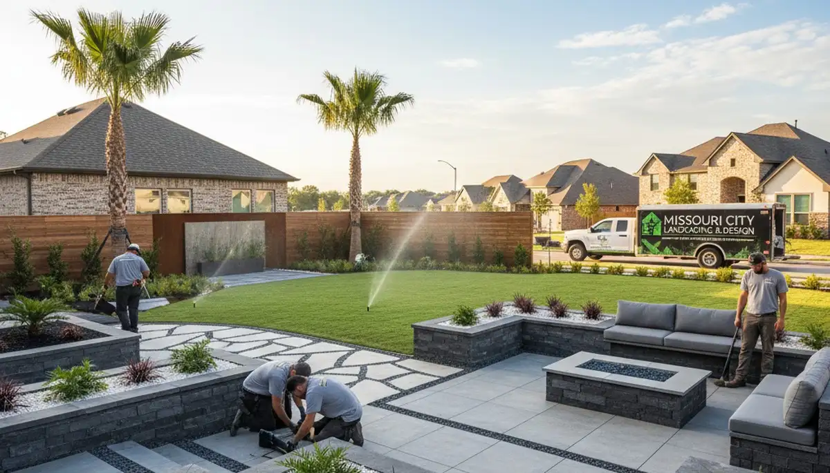 Houston, TX landscaping services for residential and commercial property maintenance