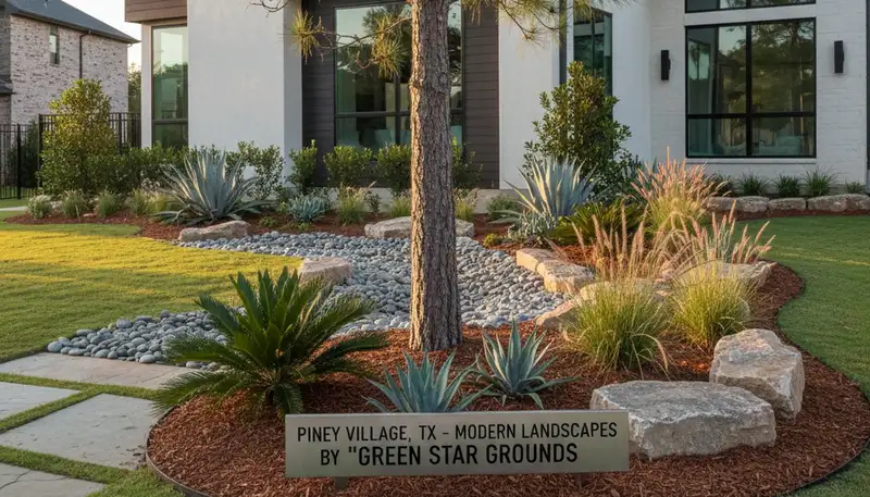 Houston, TX landscaping services for residential and commercial outdoor maintenance
