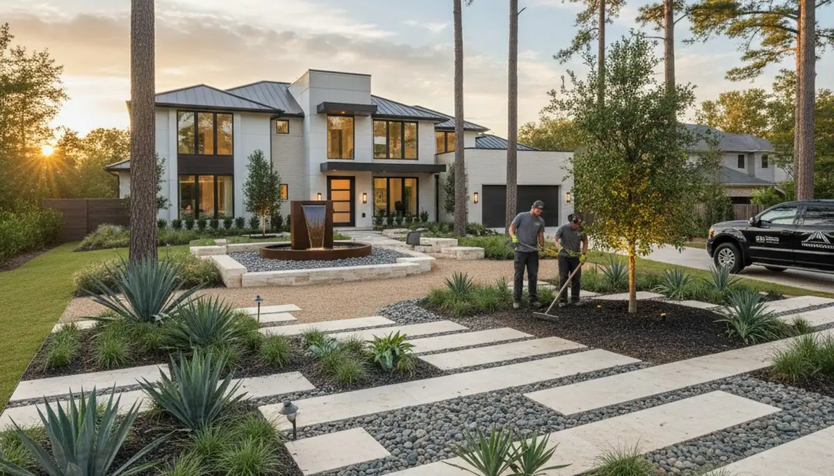 Landscaping services in Houston, TX for residential and commercial properties