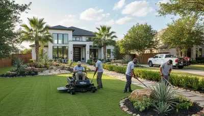 Landscaping services in Houston, TX for residential and commercial properties