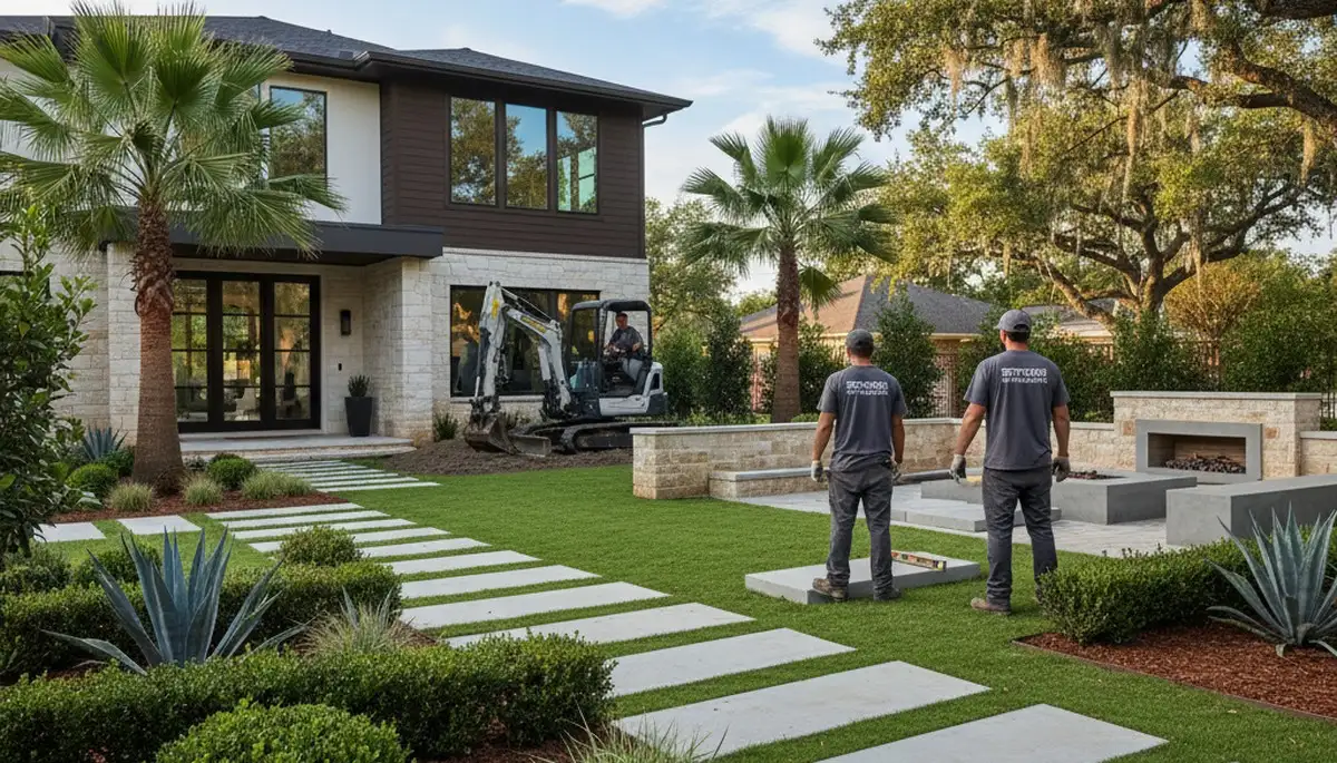 Houston, TX landscaping services for residential and commercial properties