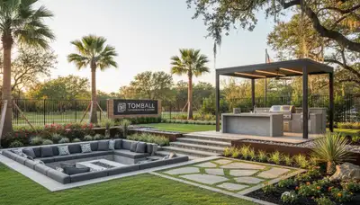 Houston, TX landscaping service for residential yard maintenance and outdoor property care