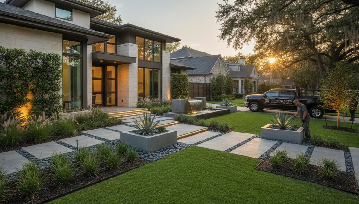 Houston, TX landscaping services for residential and commercial properties by local experts